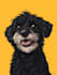custom disney pet portrait illustration