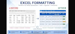 clean, format, merge excel data