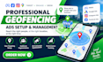 set up geofencing ads, geotargeting, local location based advertising