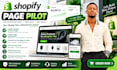 build a high converting shopify page pilot store