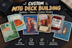 build custom magic the gathering commander deck edh mtg decklist