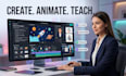 create ai animated explainer videos for elearning and training