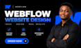 webflow website design webflow website redesign as website developer