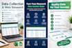 do accurate data collection, web search and data entry