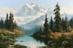 landscape oil painting art