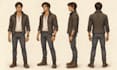 hand draw your character turnaround and expression sheet
