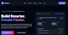 build a modern ai web app prototype or saas website