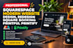 design, redesign squarespace website, squarespace development printful printify