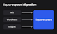 do squarespace migration from wix, wordpress or shopify