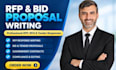 write professional rfp responses, bid proposals and tender documents