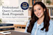write compelling query letters and research active literary agent