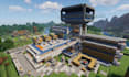 build minecraft automatic farm, iron farm xp farm, mob farm java bedrock edition