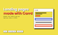 design carrd website carrd landing page and opt in design
