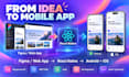 develop react native expo mobile app for android and ios using typescript