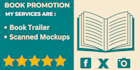 create a cinematic book trailer teaser promo video