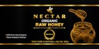 design premium organic honey jar packaging and label design