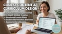 create engaging online course content and curriculum design