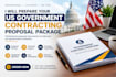 prepare your US government contracting proposal package
