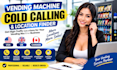 vending machine cold call, cold calling for vending machine, location finder