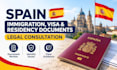 review your spain immigration visa and residency documents