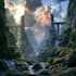 design amazing fantasy landscape