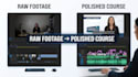edit online courses, training and educational videos