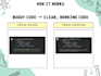 fix and debug your python, csharp or javascript code