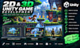do 2d unity game mobile game android pc game 3d unity developer game development