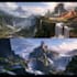 fantasy landscape design illustrations