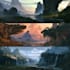 fantasy landscape design illustrations