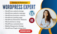 website development design wordpress website as wordpress developer expert
