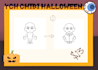 halloween chibi ych fullbody render with costume