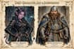 dnd character art and dnd character illustration