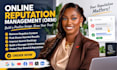do online reputation management, ORM services to suppress negative links