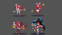 pixel art animation 2d pixel sprite sheet pixel character animation game art