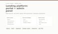 develop a custom admin dashboard in react or nextjs
