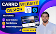 redesign carrd website design carrd landing page systeme io carrd one page site
