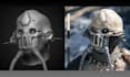 create custom 3d helmet model cosplay helmet wearable helmet for 3d  printing