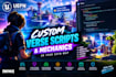 code custom verse scripts and mechanics for your uefn map
