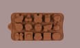 silicone chocolate mold cake printable cookie cutter baking mold praline mold