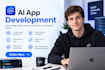 be building web application, ai web app creation and ai app developer