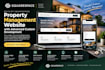 develop squarespace property management website with advanced custom development