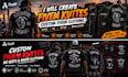 create fivem kuttes custom fivem clothing kuttes mc mc vest biker clothing
