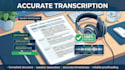 accurate audio and video transcription