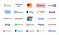 integrate stripe, paypal, klarna and credit card payment gateway