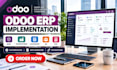 setup odoo erp with useful customizations migrate master data and integrations