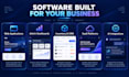 develop a custom web application or business software