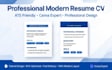 modern cv cover letter