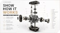 create 3d machine animation industrial, mechanical and engineering visualization