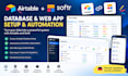 setup german airtable automation expert, setup airtable database, softr webapp